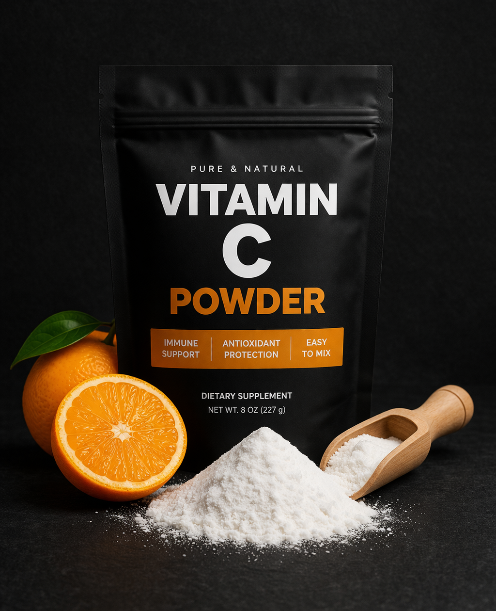 Pure Vitamin C powder (Ascorbic Acid) 200g
